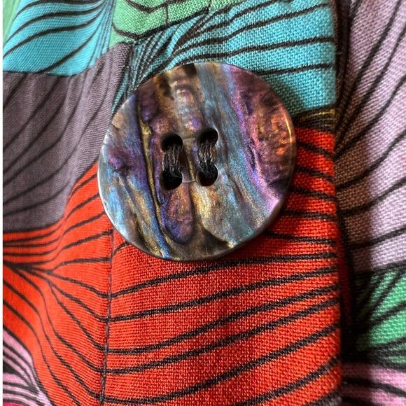 PARSELY & SAGE Flutter Leaves Dress Mulit-color Size XL = 18–20 - Picture 14 of 16